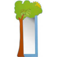 Ağaç Figürlü Boy Aynası