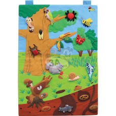 Orman Kumaş Cırtlı Pano