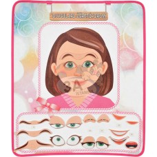 Duyguları Öğreniyorum Keçe Pano Kız Yüz