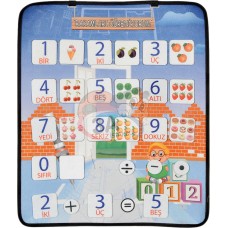 Rakamları Öğreniyorum Keçe Pano