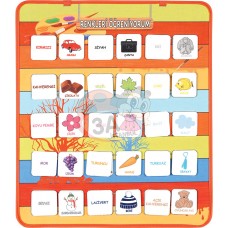 Renkleri Öğreniyorum Keçe Pano