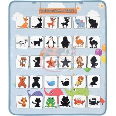 Gölge Bulma Oyunu Keçe Pano