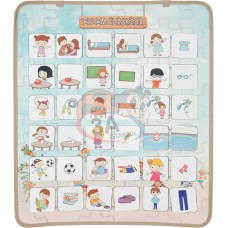 Eylem İlişkisi Keçe Pano