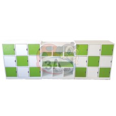 Yeşil Kapaklı Grup Dolap Seti