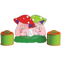 Mantar Figürlü Galoşluk