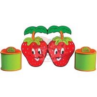 Çilek Figürlü Galoşluk