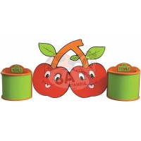 Kiraz Figürlü Galoşluk