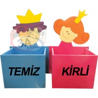 Kral Ve Kraliçe  Figürlü Galoşluk