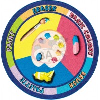 Palet Halı 200 cm çap