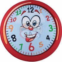 Gülen Saat Halı 200 cm çap