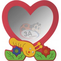 Tırtıl Lavabo Aynası