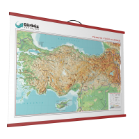 Kabartma Türkiye Fiziki 70X100cm