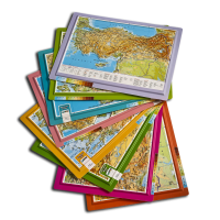 Popüler Kabartma Dünya Atlas