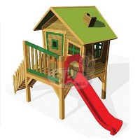 Kaydıraklı Ahşap Ev