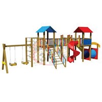 Tırmanmalı Ahşap Park