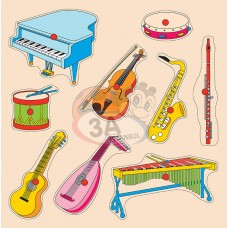 Müzik Aletleri Puzzle