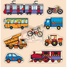 Kara Taşıtları Puzzle