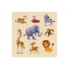 Ahşap Puzzle Vahşi Hayvanlar 30x30