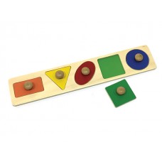 Tutamaklı Ahşap Geometrik Şekiller