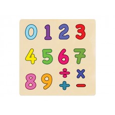Ahşap Puzzle Sayılar 30x30