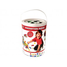 Renkli Ahşap Yapı Blokları 100 Parça