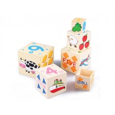 Ahşap Kule Ve Sayılar - 6 Parça