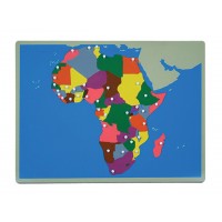 Afrika Haritası Puzzle 58 x 45