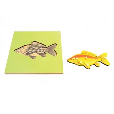 Balık Puzzle İskeletli